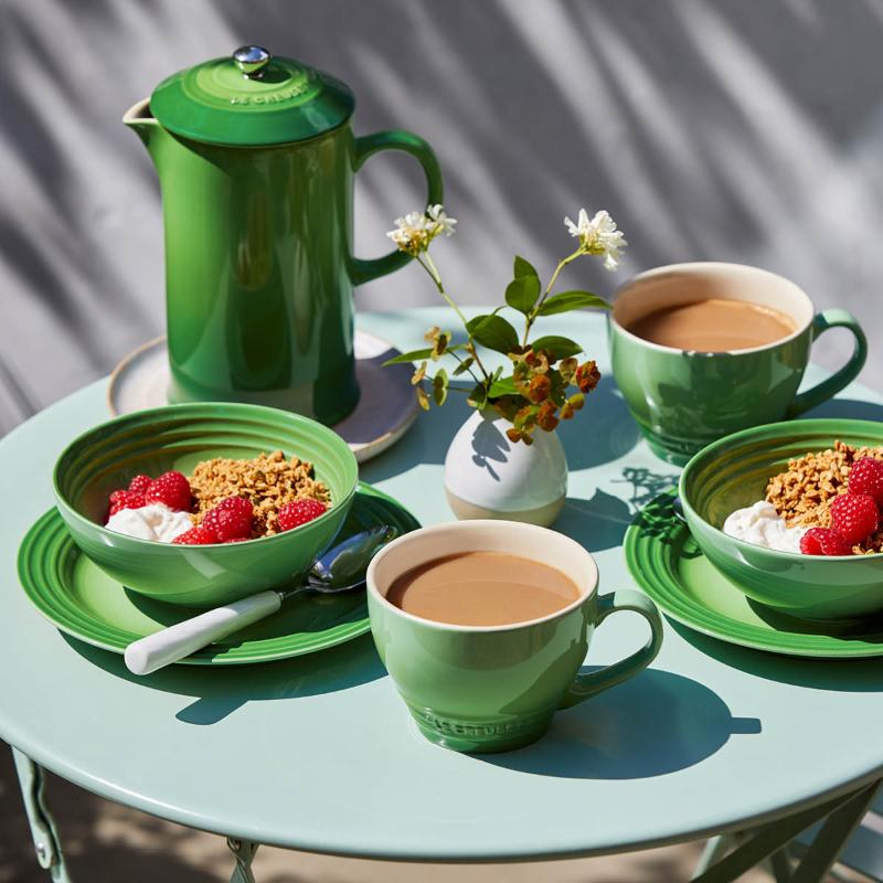 Kopp steintøy 40 cl bamboo green