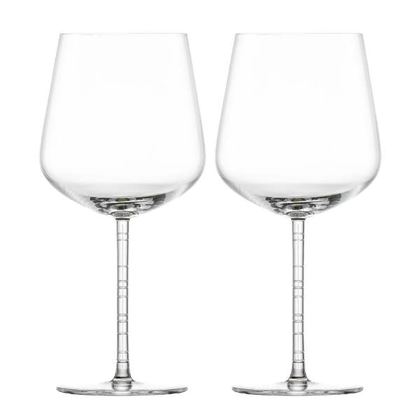 Journey burgundy rødvinsglass 2 stk 80 cl klar