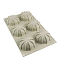 Silikonform mini Goccia 6 stk 6,8x3,3 cm