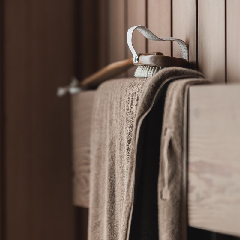 Spa håndkle 100x150 cm beige
