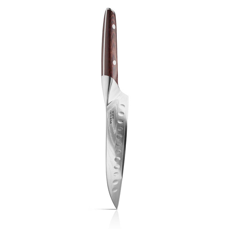 Nordic Kitchen Santoku kniv 18 cm pakkawood