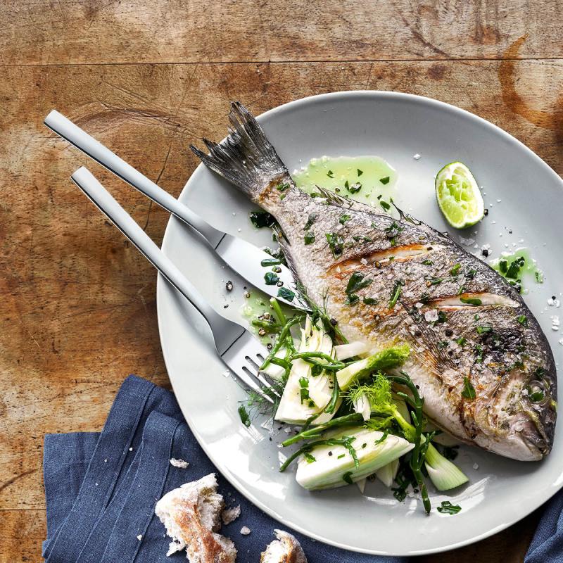 Nuova fiskebestikk 12 deler