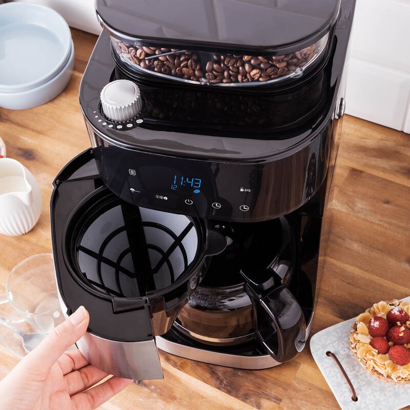 Grind & Brew Pro kaffetrakter med innebygd kvern 1,5L