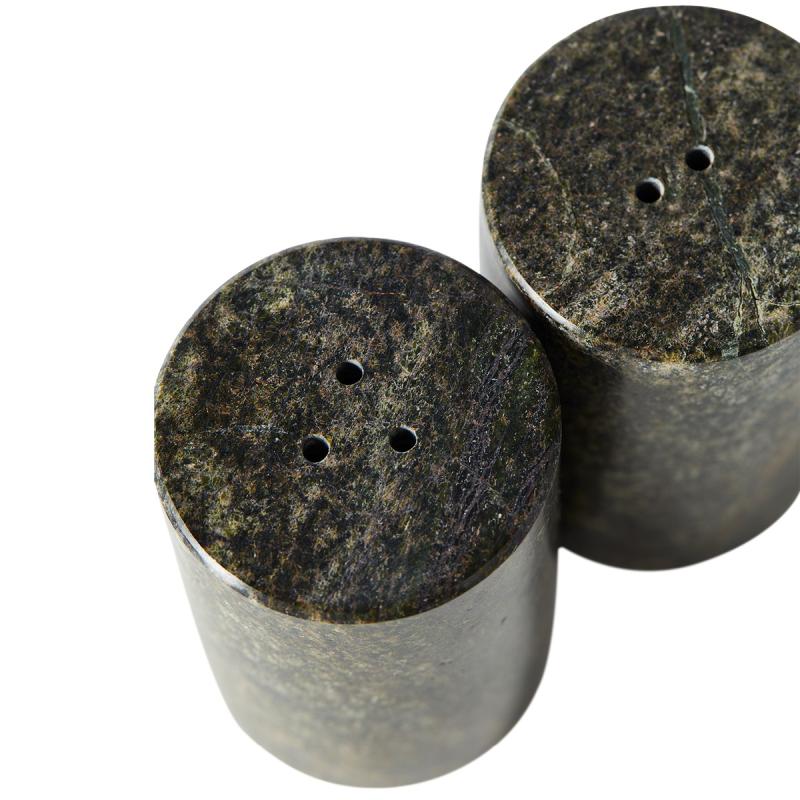 Vita salt- og pepperbøsse 8,5 cm mørk grå