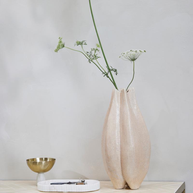 Valona vase 40,5x23 cm sand