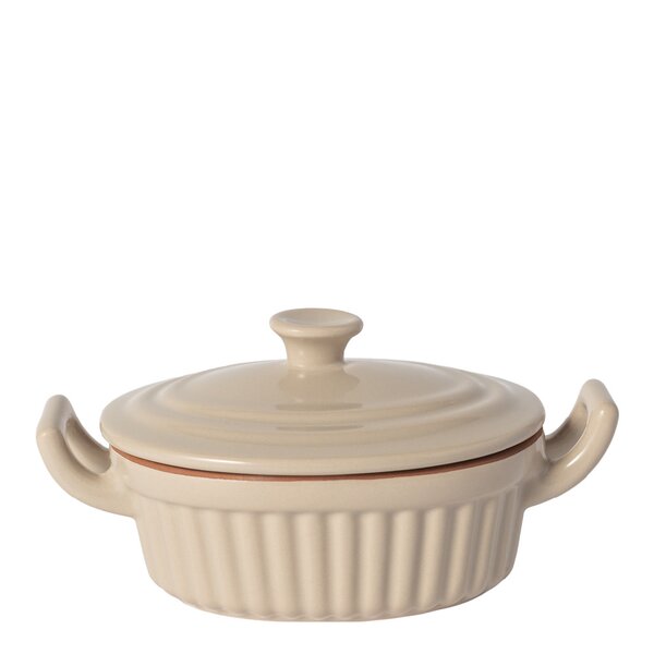 Classic ildfast form 14x8,5 cm beige