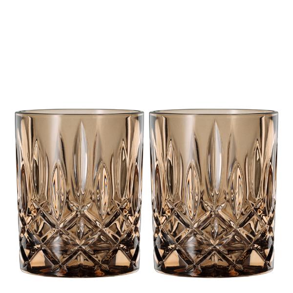 Noblesse whiskyglass 29,5 cl 2 stk tobacco