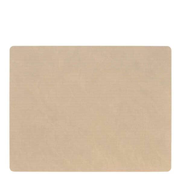 Square Corduroy spisebrikke 35x45 cm sand