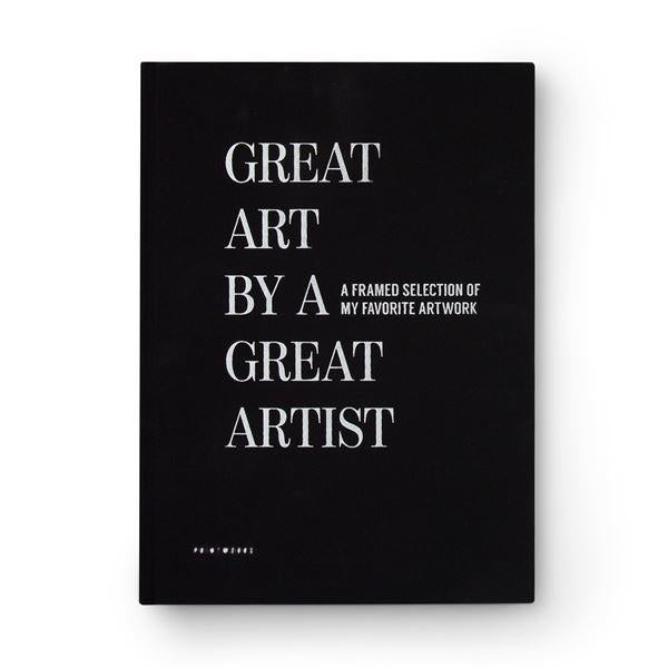 Frame bok great art svart
