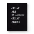 Frame bok great art svart