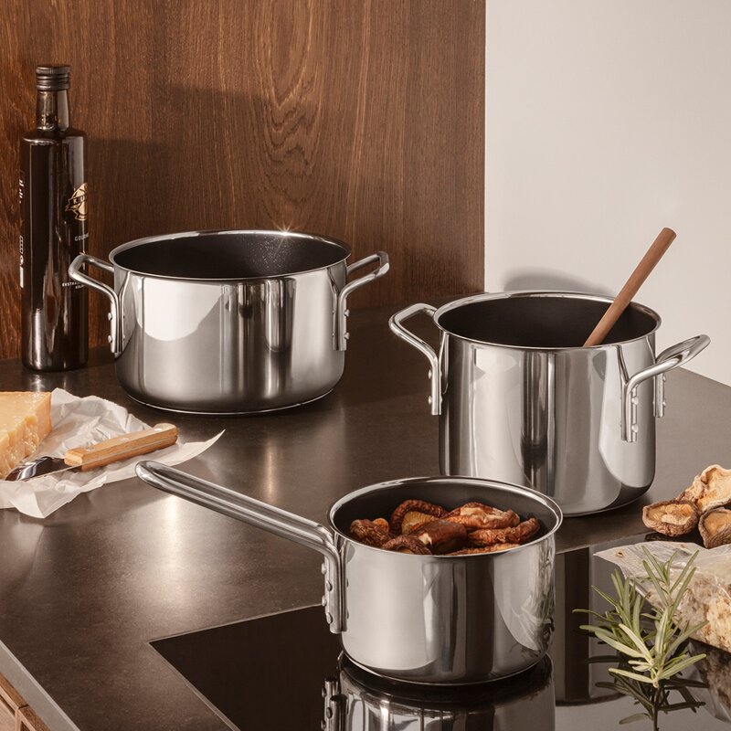 Stainless Steel gryte 2,2L keramisk Slip-Let® belegg