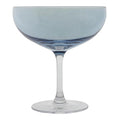 Happy champagneglass 28 cl blå