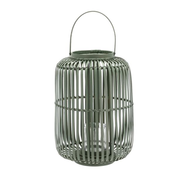 Alia lanterne 28x40 cm dark green