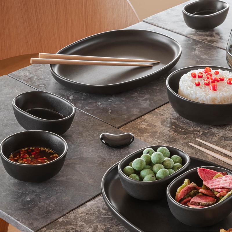Nordic Kitchen soyaskål 10 cl svart