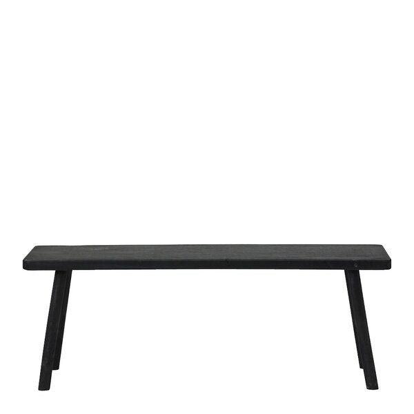 Nadi benk 120x38x43 cm svart