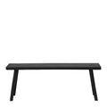 Nadi benk 120x38x43 cm svart
