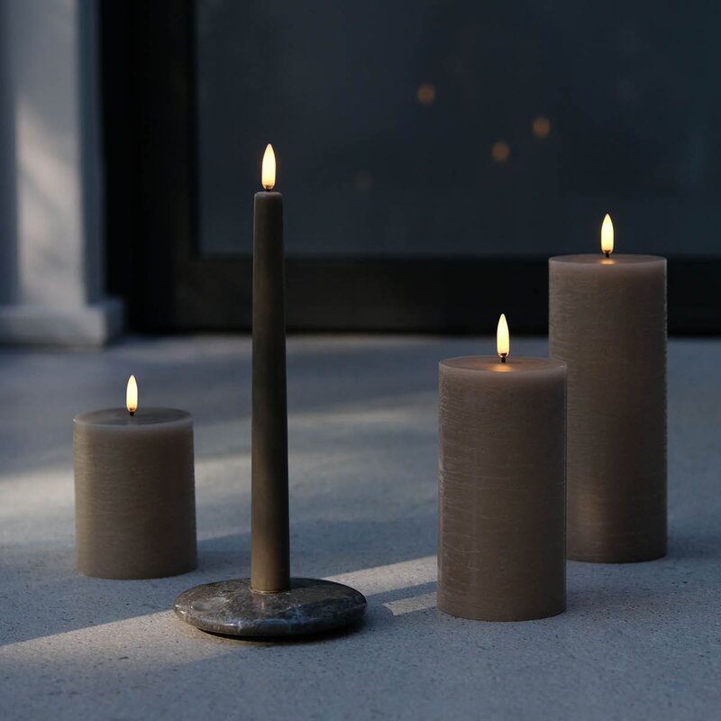 LED-lys 10x8 cm sand