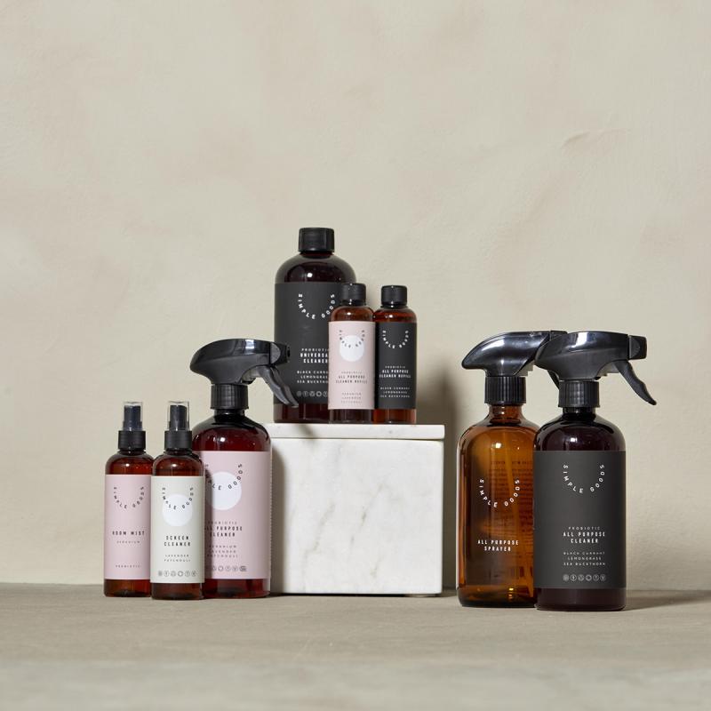 Geranium refill rengjøringsspray 100 ml lys rosa