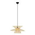 Duplici taklampe 57 cm natur