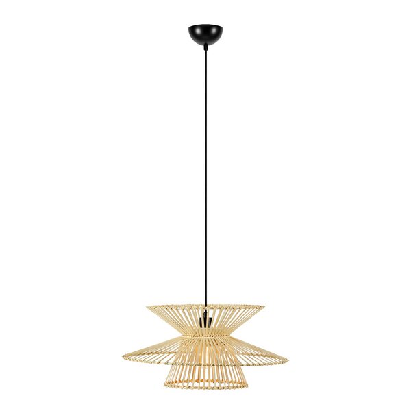 Duplici taklampe 57 cm natur