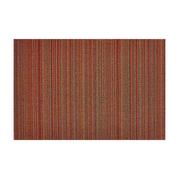 Skinny Stripe dørmatte 46x71 cm orange