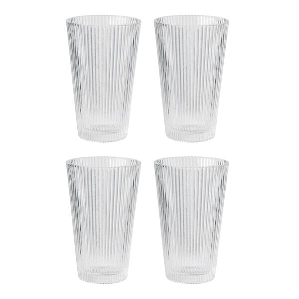 Pilastro drikkeglass 35 cl 4 stk klar