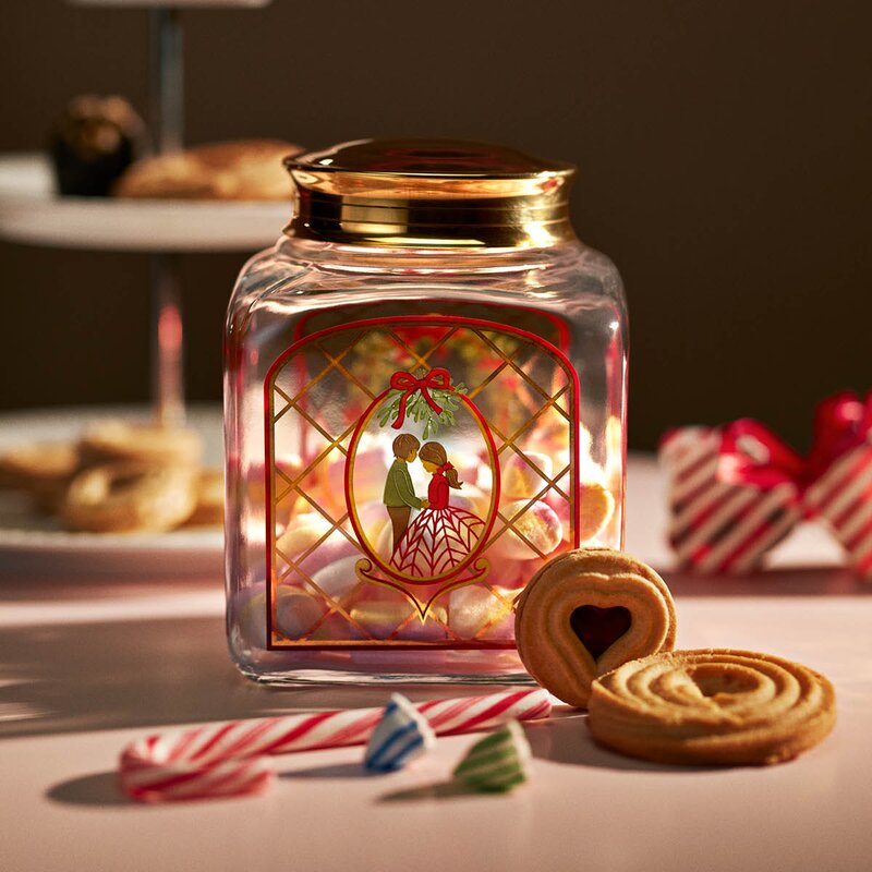 Julekakeglass 2025 16 cm
