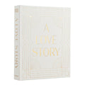 Fotoalbum A Love Story bryllupsalbum grå