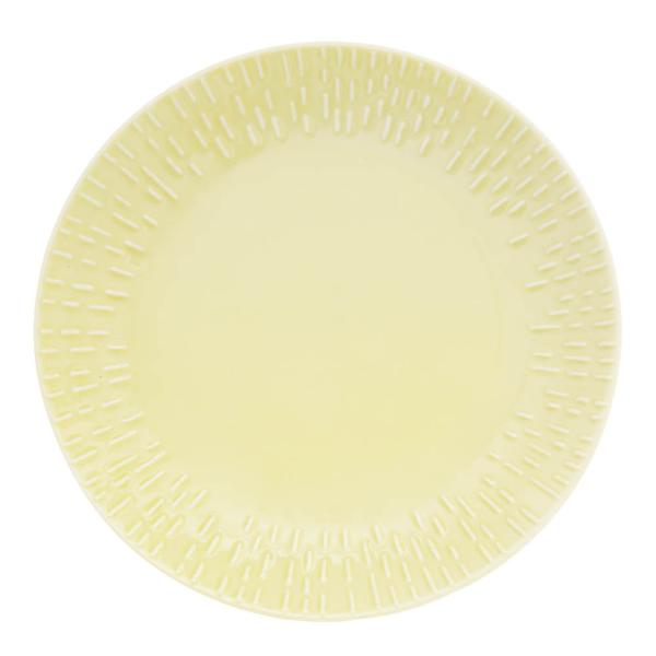 Confetti desserttallerken 21 cm lemon