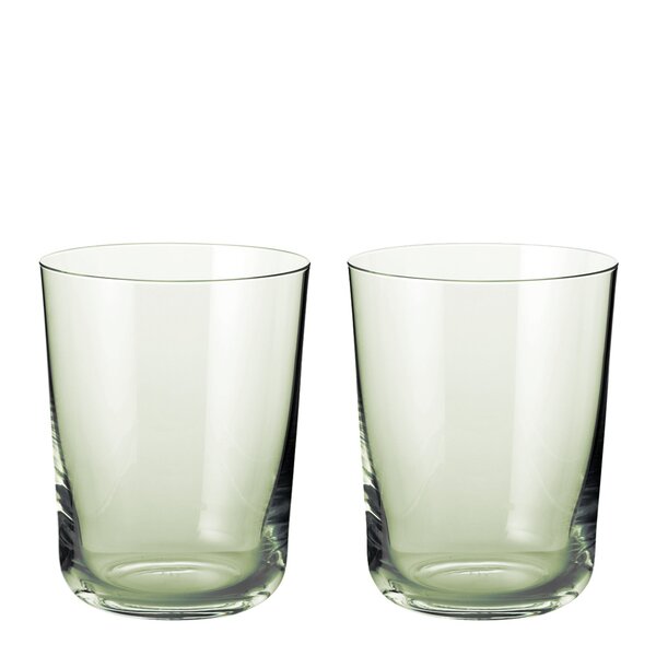 New York vannglass 34 cl 2 stk emerald