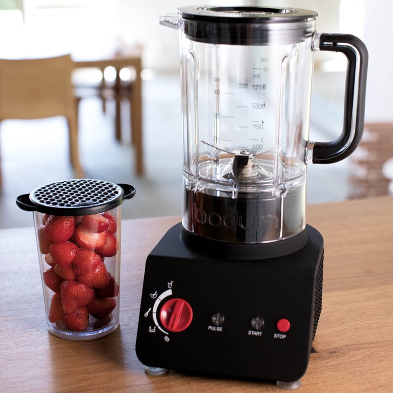 Bistro blender 1,25L svart