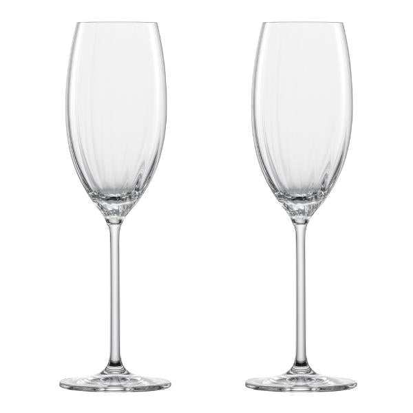 Prizma champagneglass 28 cl 2 stk