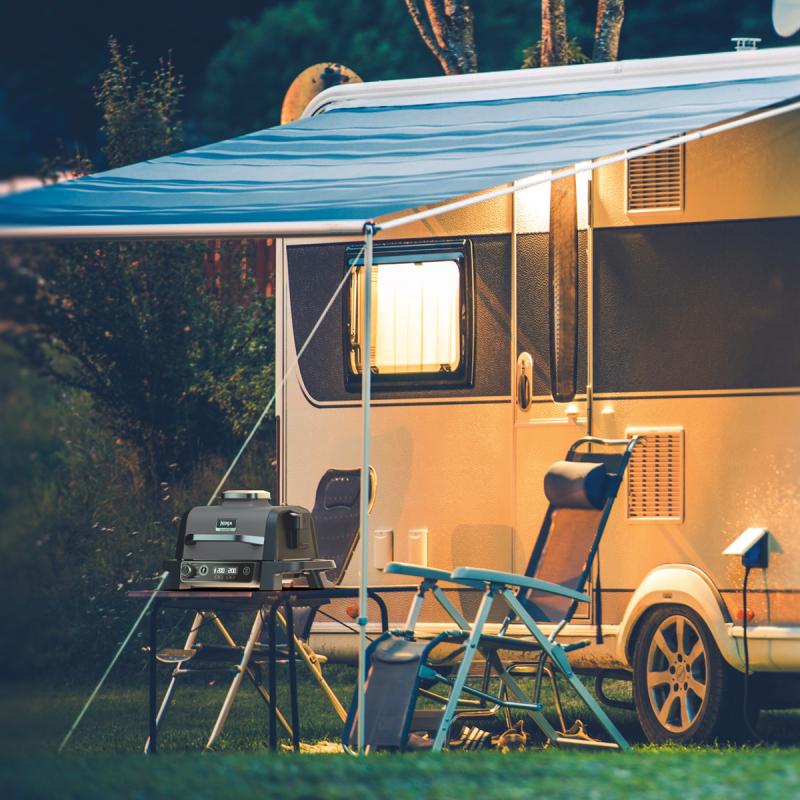 Woodfire utendørs elektrisk grill 7-in-1 2400W