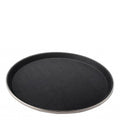 Sigrid serveringsbrett antiskli 35,5 cm svart