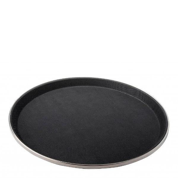 Sigrid serveringsbrett antiskli 35,5 cm svart