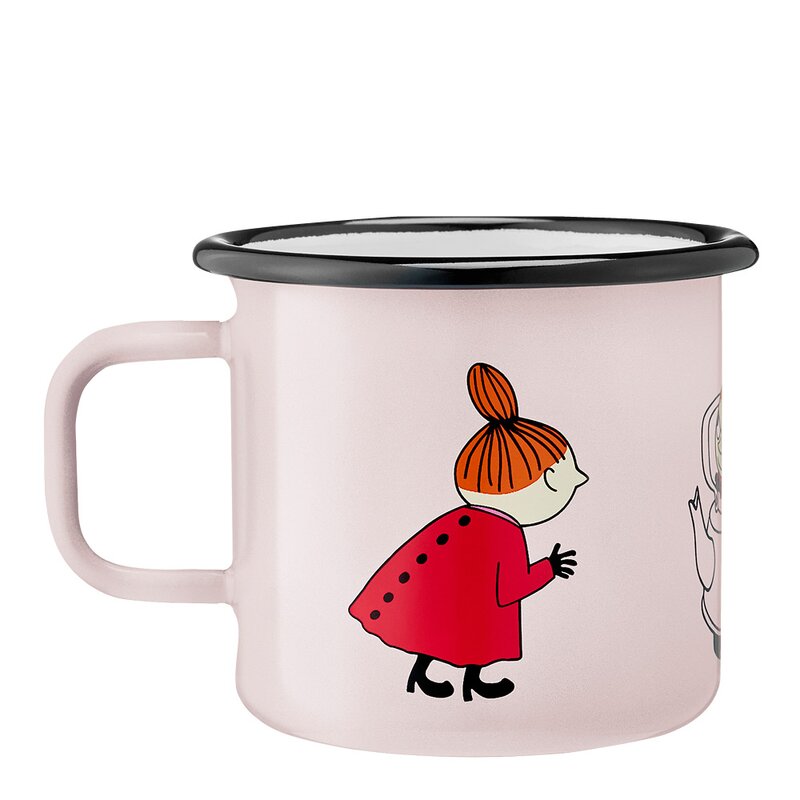 Mummi emaljekopp 37 cl Lille My retro