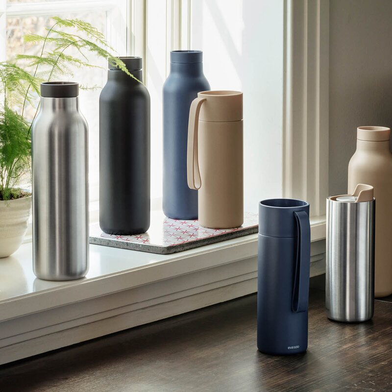 To Go Urban termoflaske 0,7L svart/stål