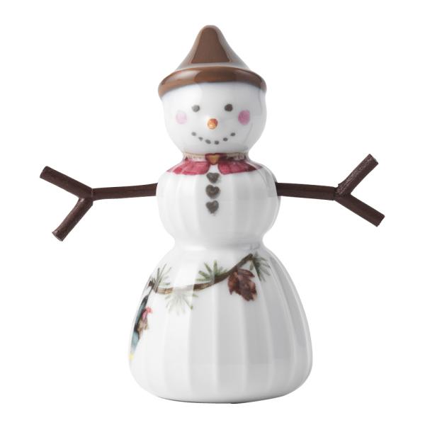 Hammershøi Christmas snøjente 8 cm hvit m/ dekor