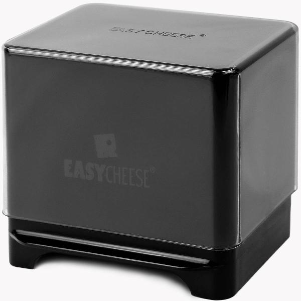 Osteklokke 1 kg svart