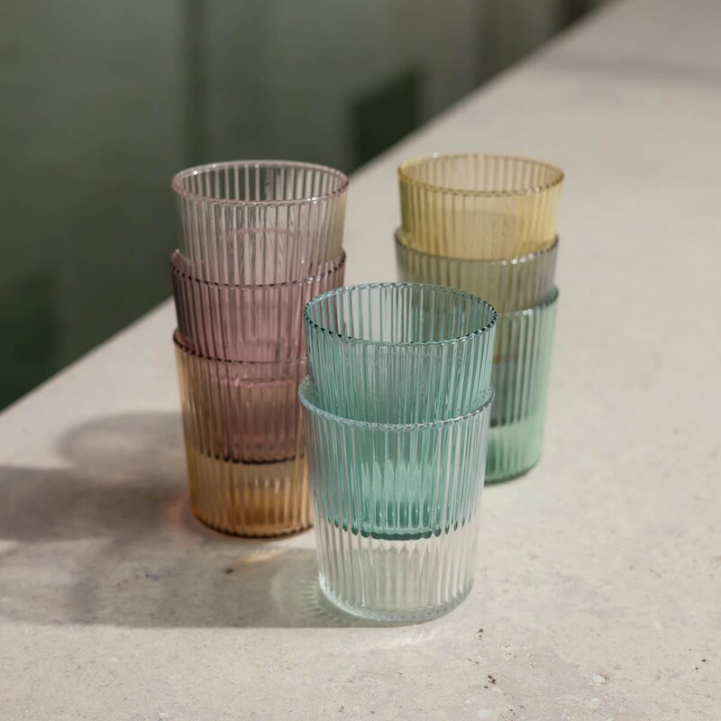 Ribbed Elegance glass White Haven 25 cl