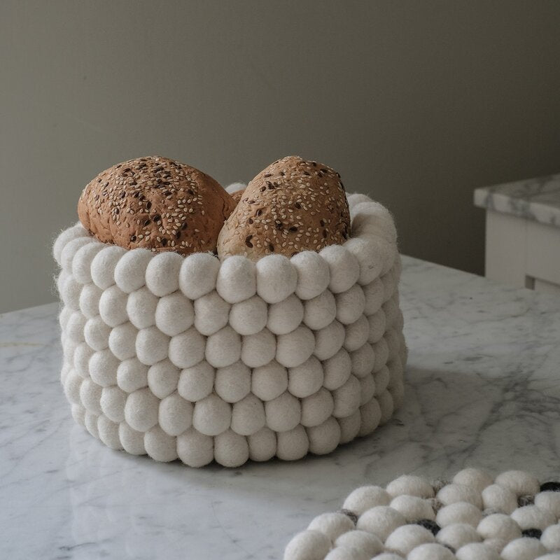 Hotspot brødkurv 22 cm beige