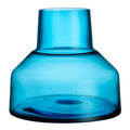 Solare lav vase 22x20 cm elektrisk blå