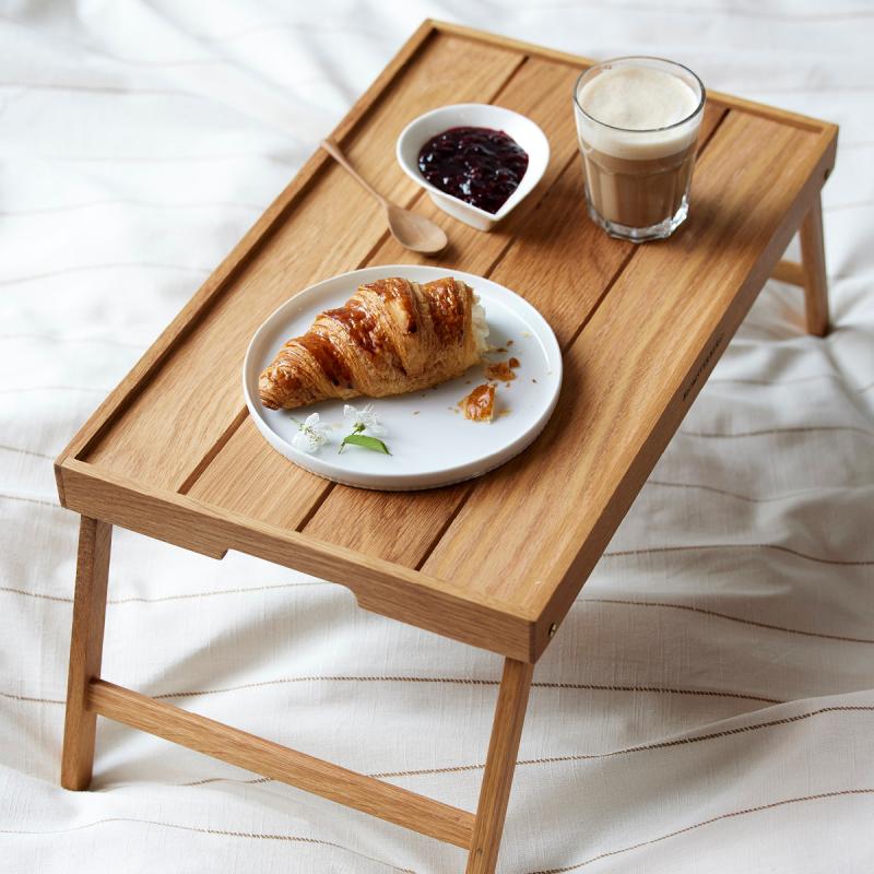 Frokostbrett 64x31,5x23,5 cm eik