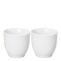 Swedish Grace eggeglass 4 cl 2 stk snø/hvit