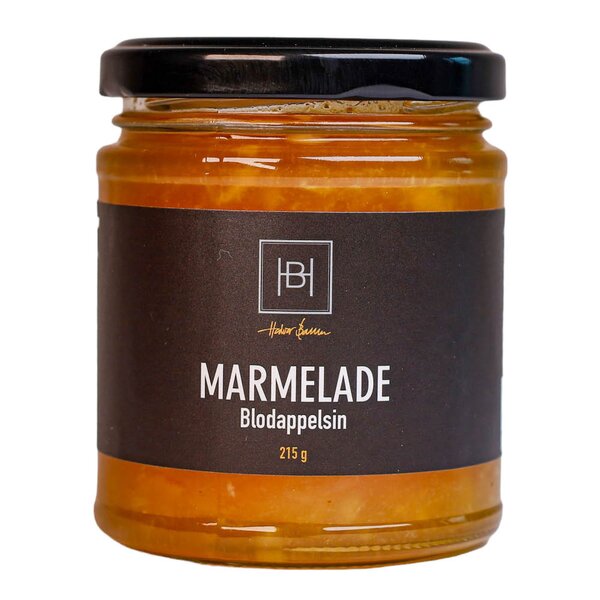 Halvor Bakke marmelade blodappelsin 215 g