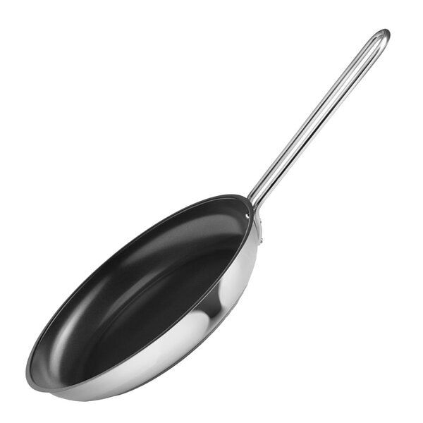 Stainless Steel stekepanne 28 cm keramisk Slip-Let® belegg