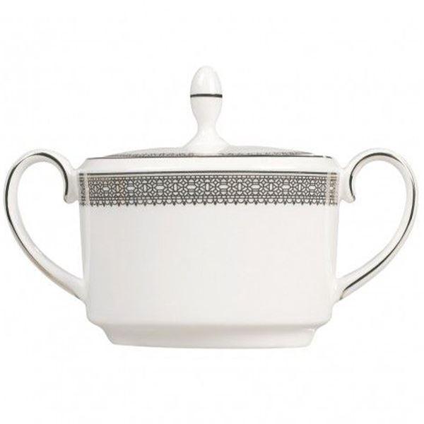 Vera Wang Lace platinum sukkerkopp 15 cm