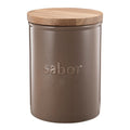 Oppbevaringskrukke 1,3L mahogany