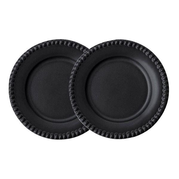 Daria tallerken 22 cm 2 stk ink black