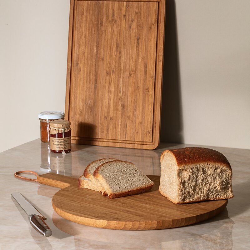 Nordic Kitchen skjærefjøl Ø35 cm bambus